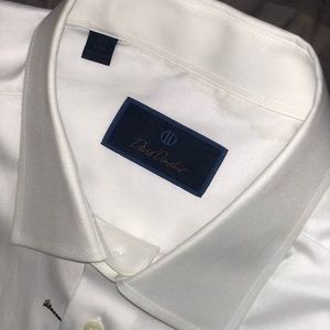 David Donahue White Dress Shirt 16.5 - 32/33
